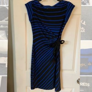 Beautiful blue and black dress